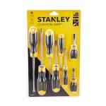 طقم مفك 6قطعة عادة وصليبة ستانلي STANLEY M.0-65-011 CUSHION GRIP