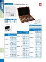 ⁦طقم بلوكات قياس 122 قطعه من 100/1.005 مم ACCUD⁩ - الصورة ⁦2⁩