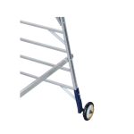 ⁦سلم ميتافورم طراز 72 ثلاث وصلات للاعمال الكهرباء والنظافة وخدمات الصيانة 21 درجة (طول 6م - طولين 9.80م - ثلاث اطوال 11م ) METAFORM⁩ - الصورة ⁦5⁩