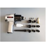 ⁦طقم شنيور حل و ربط 1/2 بوصه 850 نيـوتن 13 قطعه اي بي تي موديلAPT DW30303-KIT⁩ - الصورة ⁦2⁩