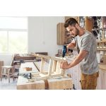 ⁦شنيور بوش عاده ودقاق 13 مم بطاريه ليثيوم ايون 1.5 امبير يمين وشمال ظرف اوتوماتيك سرعتين BOSCH⁩ - الصورة ⁦4⁩