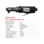 ⁦مفتاح سيستيم بالهواء 50 نيوتن 3/8 بوصه اروفا  تايواني موديل EURUFA  RWX-6384⁩ - الصورة ⁦2⁩