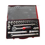 طقم لقم متعددة 24 قطعة 8-32 مم ( 5*1 ) 1/2بوصه موديل 34024 تايواني KWG