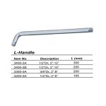 ⁦وصلة حرف L طول 14 بوصة مربع 1/2 بوصة موديل 3403-14 تايواني KWG⁩ - الصورة ⁦2⁩