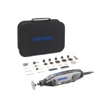 ⁦شنيور دريمل 175 وات مع 45 قطعه اكسسوار مع 3 مرفقات - السرعة بدون حمل من 5000 لفه /35000 لفه في الدقيقه - DREMEL F0134250JF⁩ - الصورة ⁦2⁩