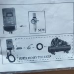 ⁦جهاز ضبط ضغط كاوتش نقل اتوماتيك حائطي اى بى تى 10 م موديل - APT HJ931BD LED⁩ - الصورة ⁦3⁩