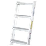 ⁦سلم الومنيوم ميتافورم طراز 39 مفرد بدرج عريض 9 درجة الطول 2.25م METAFORM⁩ - الصورة ⁦2⁩