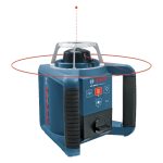 ميزان ليزر بوش تحديد مستوي دوار 2 خط 300 متر ماليزي BOSCH - GRL 300HV + LR1 + WM4 + RC1