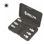 طقم لقم الن سيلتا مشرشر 2/1بوصه 100 مم 6 قطع SELTA