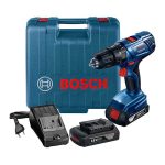 ⁦شنيور بطاريه بوش دقاق 18 فولت ظرف اوتوماتيك سرعتين يمين و شمال BOSCH - GSB 180 2x2Ah⁩ - الصورة ⁦2⁩