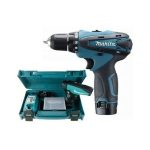 شنيور ماكيتا بطاريه 10مم 10.8 فولت 2 بطاريه - شاحن  10.8فولت  موديل MAKITA  DF330DWE