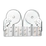 ⁦سلم الومنيوم ميتافورم طراز 65 مفصلى متعدد الاستخدام ( سقالة 1.10م - مزدوج 1.90م - مفرد 3.70م ) METAFORM⁩ - الصورة ⁦5⁩