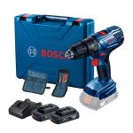 ⁦شنيور بطاريه بوش دقاق بوش 18 فولت بالملحقات BOSCH - GSB180-L⁩ - الصورة ⁦3⁩