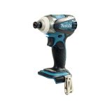 شنيور مفك بطارية ماكيتا 18 فولت 160 نيوتن 6 مم  بطارية + شاحن موديل  MAKITA  DTD145Z