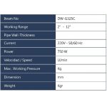 ⁦وصلة  تصادمية  مفصلية 3/4بوصه تايوانى  10 kwg D06U-12M⁩ - الصورة ⁦2⁩