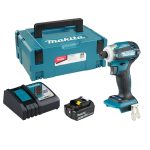 ⁦شنيور مفك بطارية ماكيتا 18 فولت 160 نيوتن 6 مم بطارية + شاحن موديل MAKITA   DTD146Z⁩ - الصورة ⁦2⁩