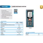 ⁦متر ليزر اكيود 100 متر  ACCUD TM100 IP54⁩ - الصورة ⁦2⁩