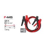 ⁦كابل توصيلة بطارية نقل فيرف أسباني 220أمبير  3متر FERVE F445⁩ - الصورة ⁦2⁩