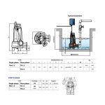 ⁦طلمبه غاطسة بيدريللو 1حصان 1فاز 1.25بوصه إيطالي موديل - PEDROLLO  TRm0.75⁩ - الصورة ⁦2⁩