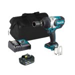 ⁦درل فك وربط  3/4 بوصه 18 فولت بطاريه + شاحن موديل - MAKITA  DTW1001Z⁩ - الصورة ⁦2⁩