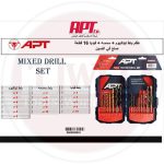 طقم بنط تيتانيوم  + سمسمه + فيديا   16 قطعه 2مم- 10مم اي بي تي موديل  APT LCHMB1601