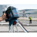 ⁦ميزان ليزر  بوش 500 متر تحديد مستوي دوار افقى ورأسى ليزر احمر BOSCH - GRL 500 HV + LR 50⁩ - الصورة ⁦3⁩