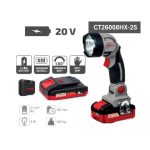 ⁦كشاف كراون بطارية 20 فولت 2 امبير + شاحن  موديل CROWN - CT26008HX-2S⁩ - الصورة ⁦3⁩