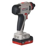 ⁦شنيور مفك بطاريه كراون 12 فولت 2 امبير 30 نيوتن شنطة بلاستيك موديل CROWN CT21081HB-2⁩ - الصورة ⁦2⁩