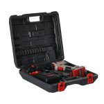 ⁦شنيور مفك بطاريه كراون 12 فولت 2 امبير 30 نيوتن شنطة بلاستيك موديل CROWN CT21081HB-2⁩ - الصورة ⁦4⁩