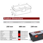 ⁦شنطه عدة  غطاء درج 19 بوصه تركى  PORT-BAG  EKONO PE.03⁩ - الصورة ⁦4⁩