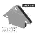 ⁦زاوية لحام مثلث مغناطيس كراون 11 كجم - 25 لبره موديل  CROWN - CAWM-HA25⁩ - الصورة ⁦3⁩