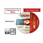 ⁦حجر قطعيه حديد كراون 9 بوصه 230-3.0-22 مم  CROWN  CADG-MD3022230A⁩ - الصورة ⁦2⁩