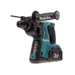 شنيور ماكيتا دقاق بالبطاريه 36 فولت شنيور دقاق بالبطاريه -26 مم في الخرسانه -13 مم في الحديد -32 مم في الخشب -سرعات -36 فولت -4.5 كجم -بطاريه +شاحن  موديل - MAKITA  BHR262RDE