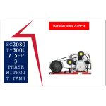 ⁦وحدة موتور + راس كاملة 7.5حصان 380 فولت اي بي تي APT SG2080T-500L 7.5HP 3⁩ - الصورة ⁦2⁩