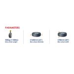 ⁦ماكينة حل وتركيب كاوتش اى بى تى  56 بوصه نقل 3 فاز سيمى أوتوماتيك APT U-296⁩ - الصورة ⁦3⁩