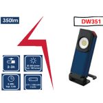 ⁦كشاف يدوي 2 لمبة (جانبي - امامي ) بالشاحن اي بي تي موديل APT DW351⁩ - الصورة ⁦3⁩