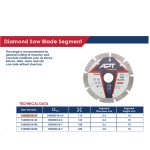 ⁦صنية ألماظ حوائط و خرسانة جاف مفتوحة 125مم PRO اي بي تي موديل -  ABT  100 200314-5DW⁩ - الصورة ⁦3⁩