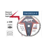 ⁦صنية ألماظ  حوائط و خرسانة جاف مفتوحة  230مم PRO اي بي تي  موديل APT DW200314-9⁩ - الصورة ⁦2⁩