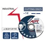 ⁦حجارة قطعية IND إنوكس 115×1.0×22.2 مم اي بي تي موديل APT APTI11151022⁩ - الصورة ⁦3⁩