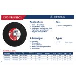 ⁦حجارة قطعية حديد 350×4×25.4 مم اي بي تي IND موديل APT APTI13504025⁩ - الصورة ⁦2⁩