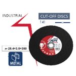 ⁦حجارة قطعية حديد 350×3.5×25.4 مم اي بي تي IND موديل APT APTI13503525⁩ - الصورة ⁦3⁩