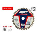 ⁦صنية فيديا خـشـب  185مم -2.2-20/25.4 مم 40 سن اي بي تي  موديل APT DW6010211⁩ - الصورة ⁦2⁩