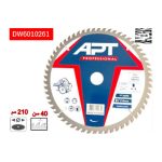 صنية فيديا خـشـب   210 مم -2.2-20/25.4مم 40 سن اي بي تي موديل - APT DW6010261