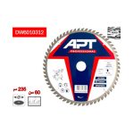 صنية فيديا خـشـب  235 مم -2.2-25.4/30 مم 60 سن اي بي تي  موديل APT DW6010312