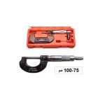 ⁦مايكروميتر من 75 الى 100 مم 3ل4 بوصة علبه بلاستيك اي بي تي APT⁩ - الصورة ⁦2⁩