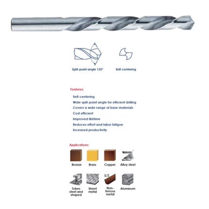 بنط HSS خدمة شاقة 7.80 مم اي بي تي صيني  APT