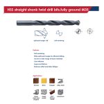 بنط HSS C0. 5% خدمة شاقة 10.5مم اي بي تي صيني APT