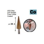 بنطة 4-25 مم حدادي مرحلية مدرجة كوبالت اي بي تي صيني APT