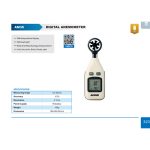 ⁦جهاز قياس سرعة الرياح 30/0.3 متر/الثانية اكيود ACCUD⁩ - الصورة ⁦2⁩