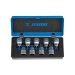 طقم لقم نجمه يونيور 1/2 بوصه 9 قطع UNIOR